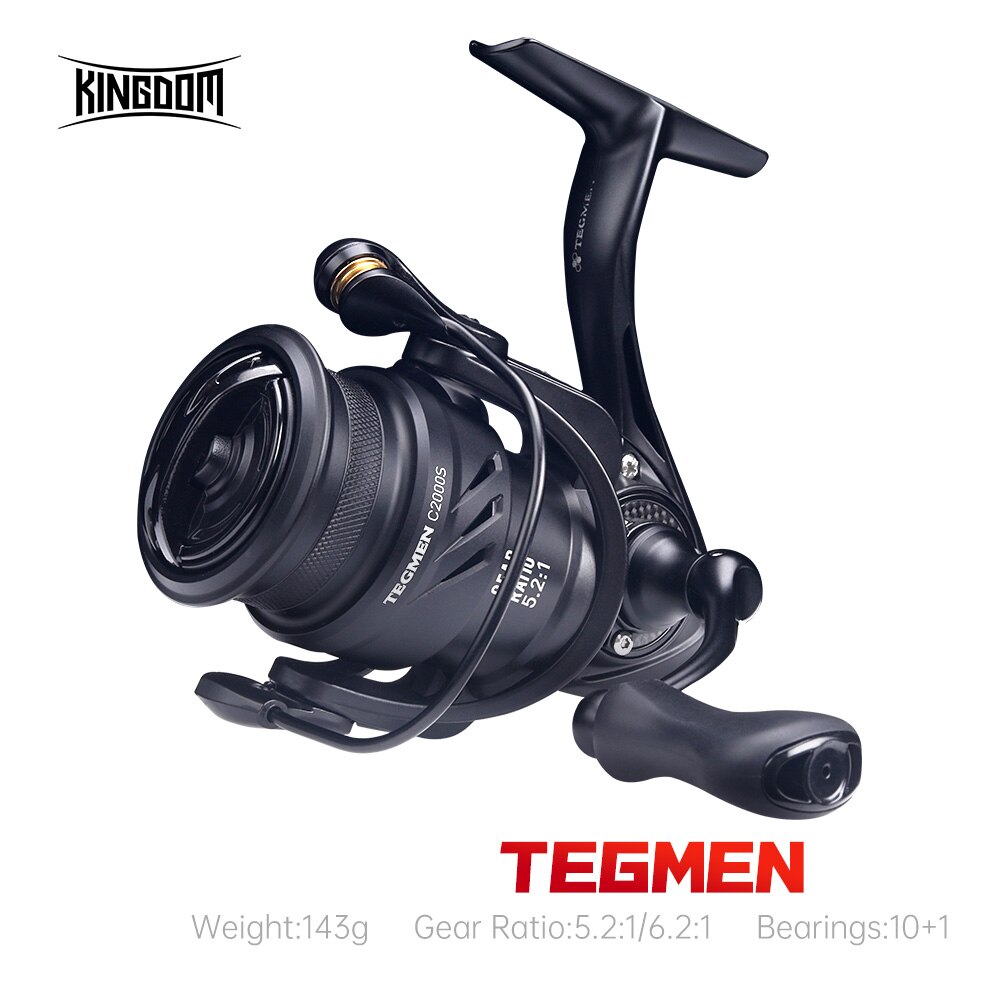 Kingdom Tegmen 5.2:1 6.2:1 143 - đánh giá và giá Abu Garcia Reel Max