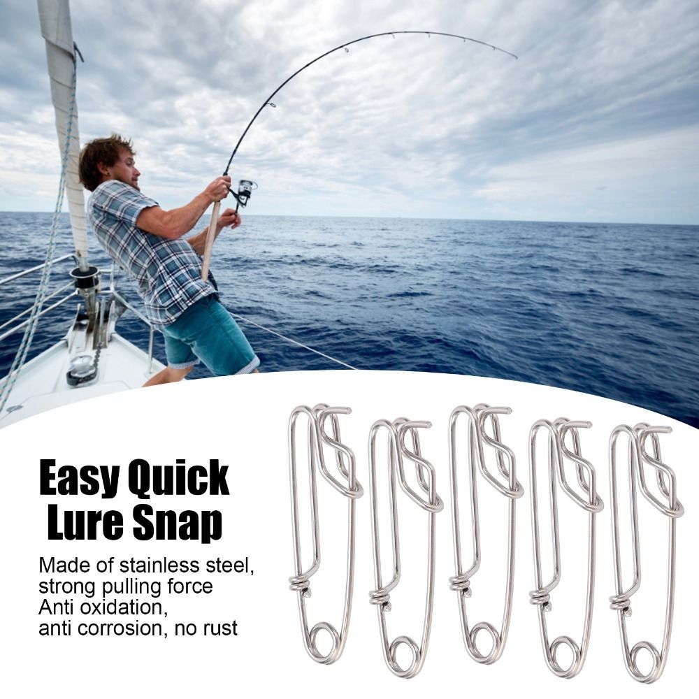5PCS Durable Stainless Steel L - đánh giá và giá Freshwater Line